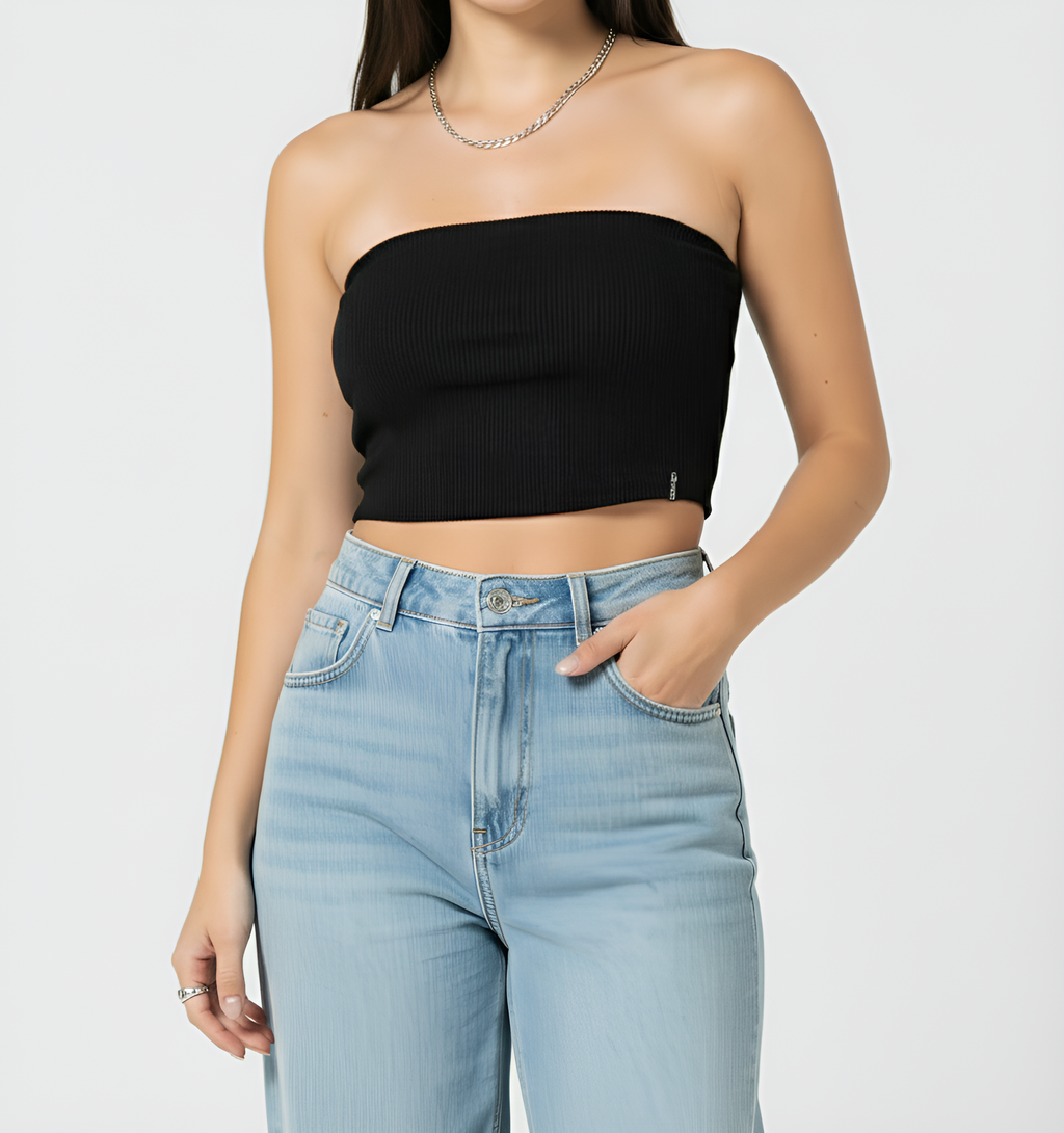 Cropped Tomara Que Caia Canelado