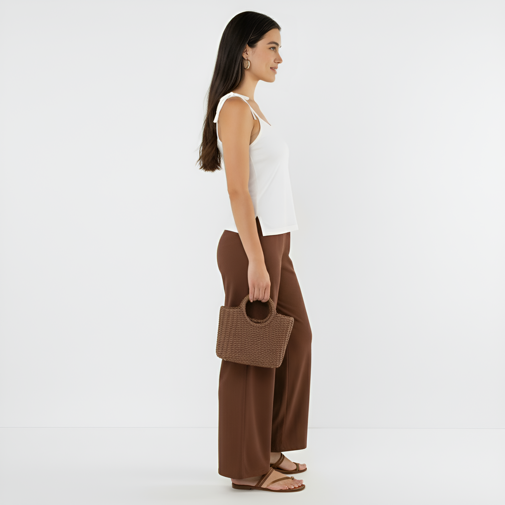 Blusa Com Fenda Lateral