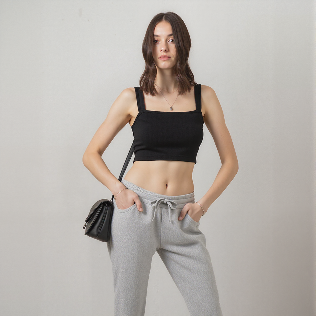 Top Reto Tricot Leve